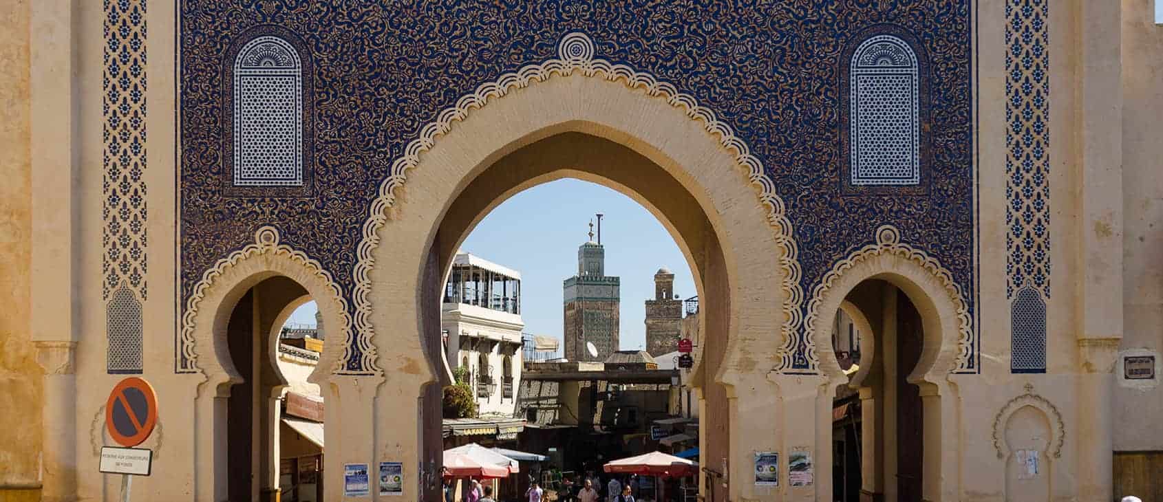 The Blue Gate, entrance to Fez medina