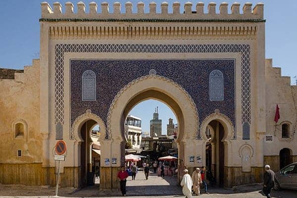 Bab Boujloud (the Blue Gate), Fez