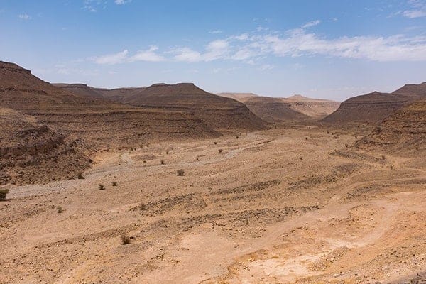 Draa Valley near Tagounite