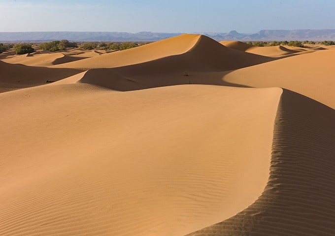 Dunes, Erg Chigaga Luxury Desert Camp