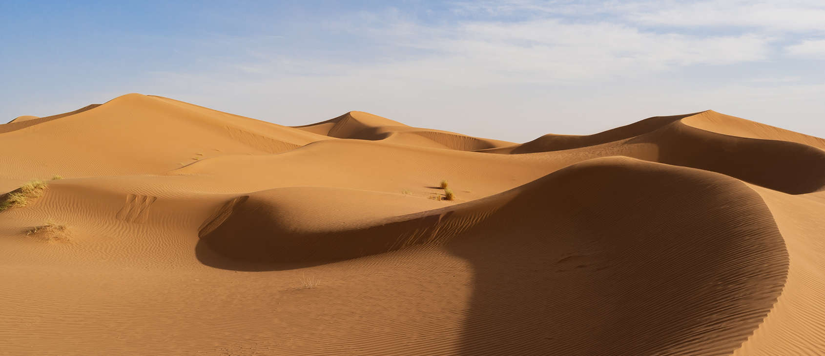 Sand dunes, Erg Chigaga
