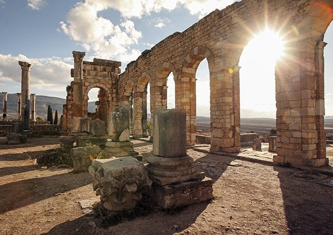 Ruins of the Roman town of Volubilis