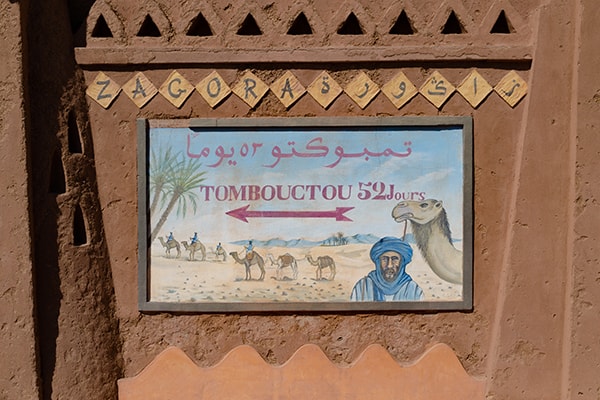 52 days to Timbuktu! Sign in Zagora