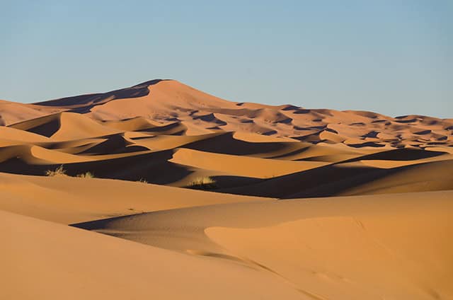 Erg chebbi dunes